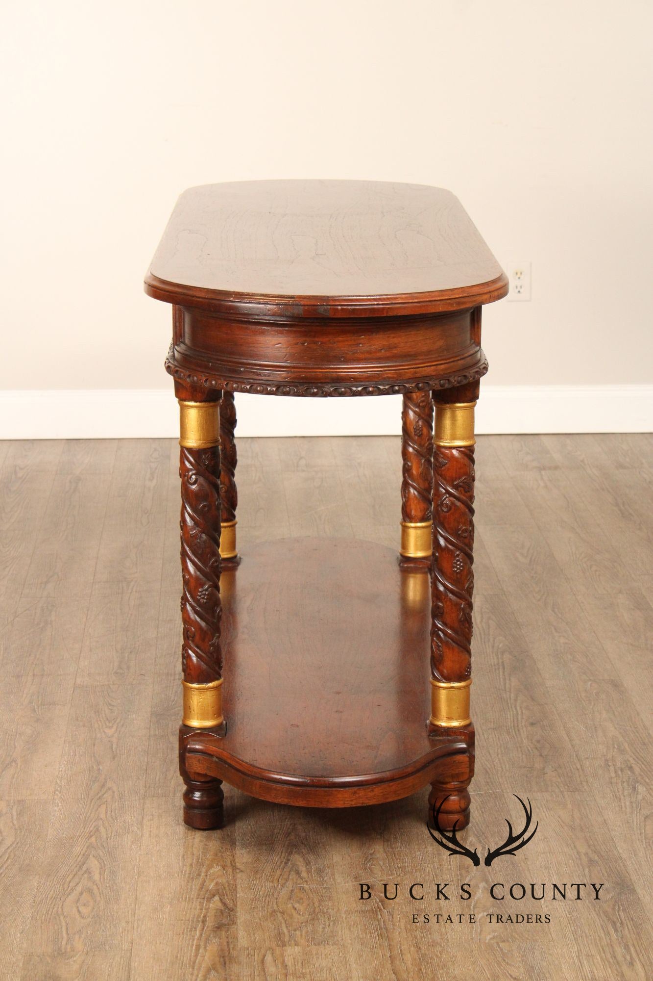 Continental Style Narrow Console Table or Server