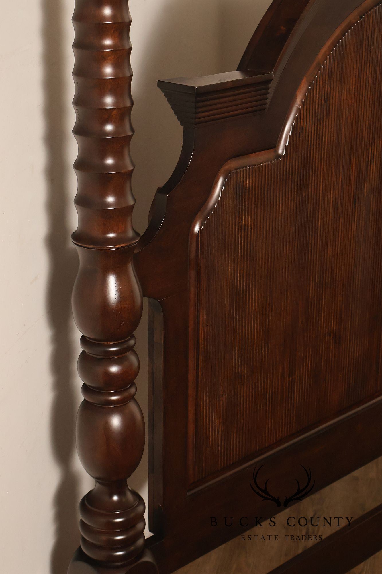 British Colonial Style Four Poster King Bed Frame