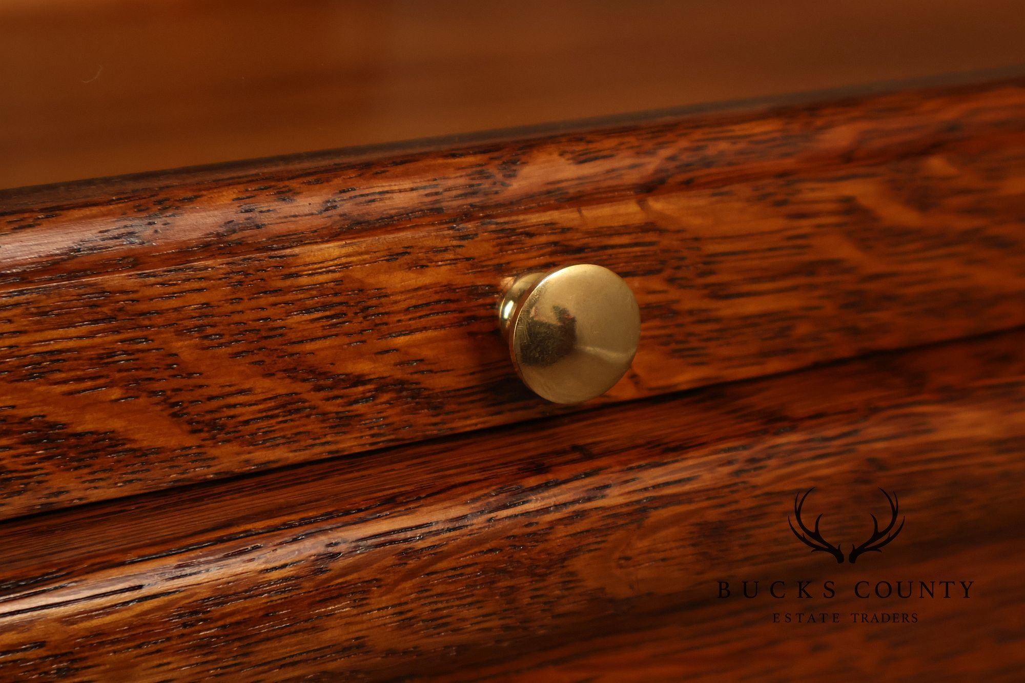 Macey Antique Oak Three Stack Barrister Bookcase