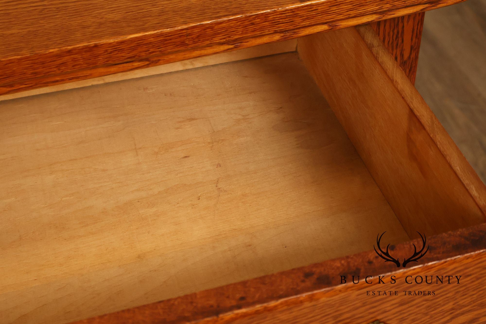 Paine’s Furniture Company Antique Victorian Oak Washstand