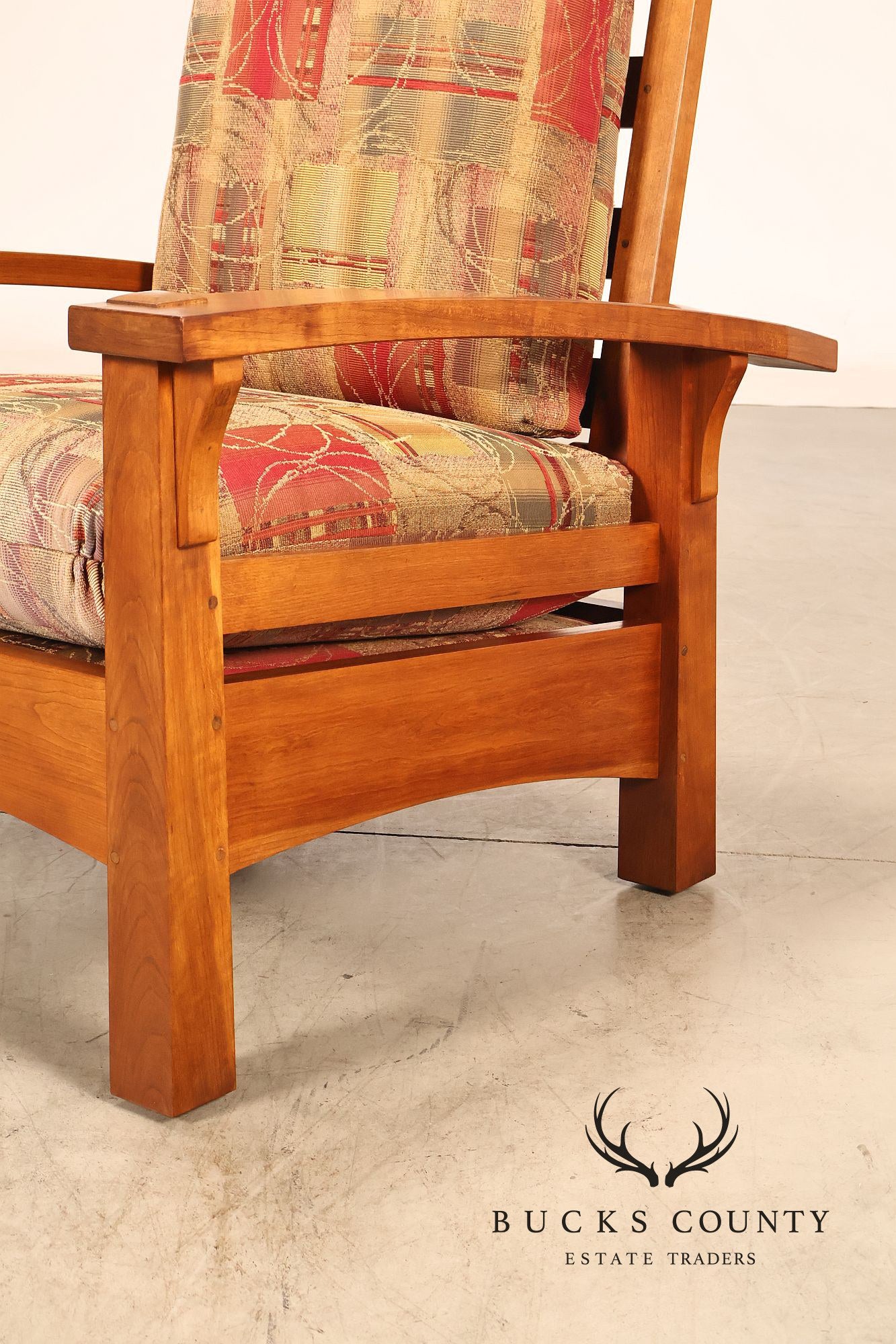 Stickley Mission Collection Cherry "Gus" Morris Chair