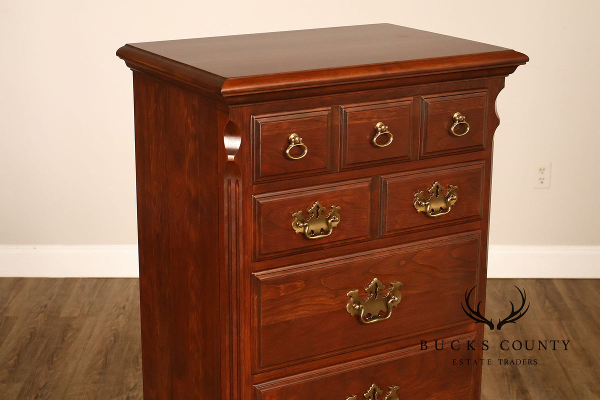 Pennsylvania House Traditional Solid Cherry Semainier Lingerie Chest