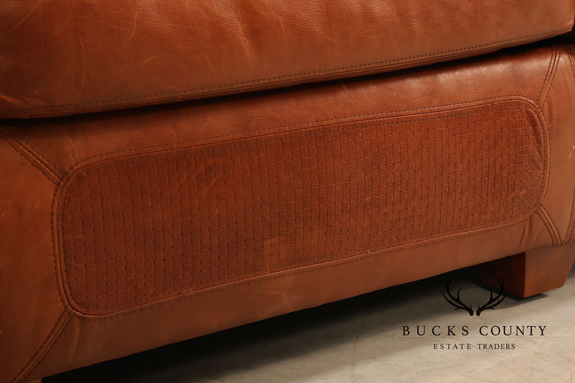 Stickley 'Santa Fe' Leather Sofa