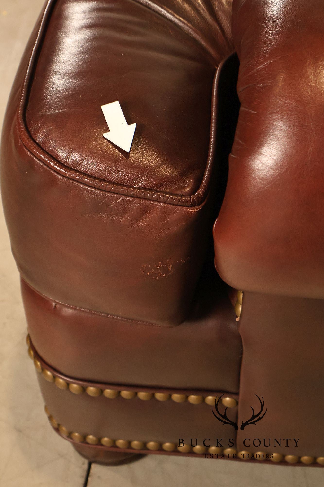 Hancock & Moore Traditional Leather Loveseat