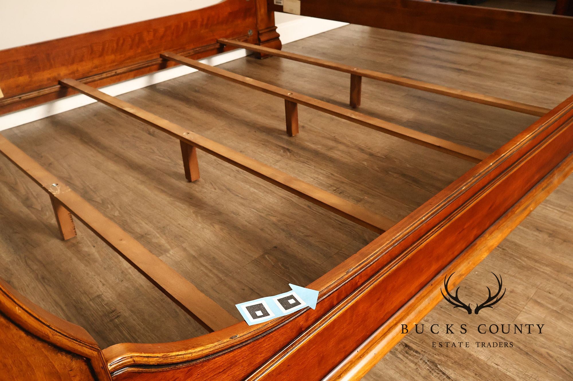 Ethan Allen Tuscany Collection King Size Sleigh Bed