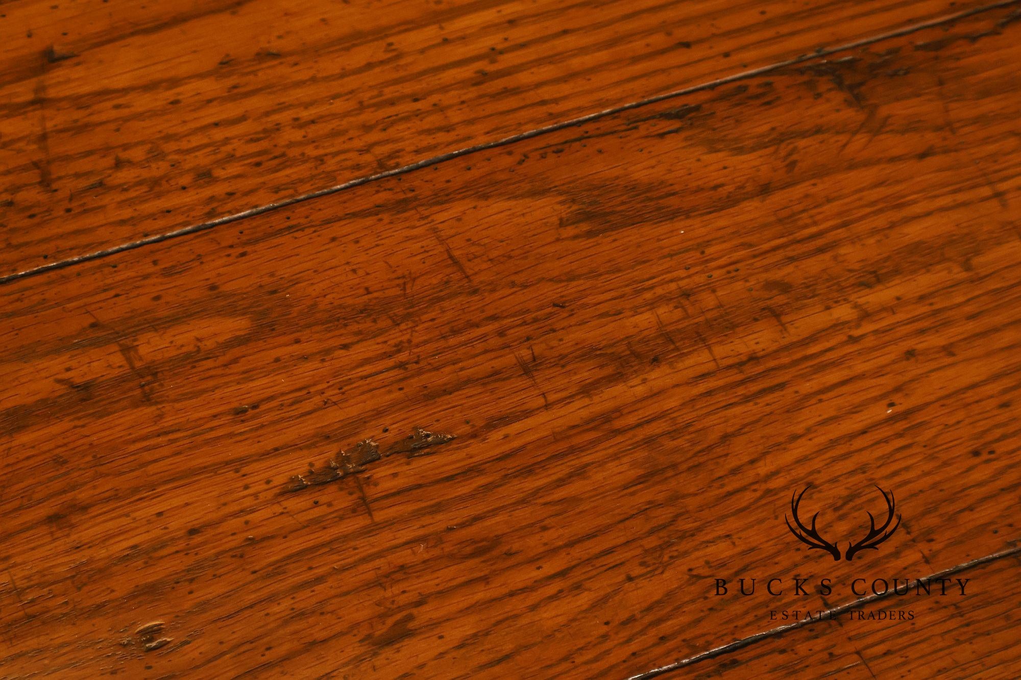 Guy Chaddock Antiqued Oak Storage Coffee Table