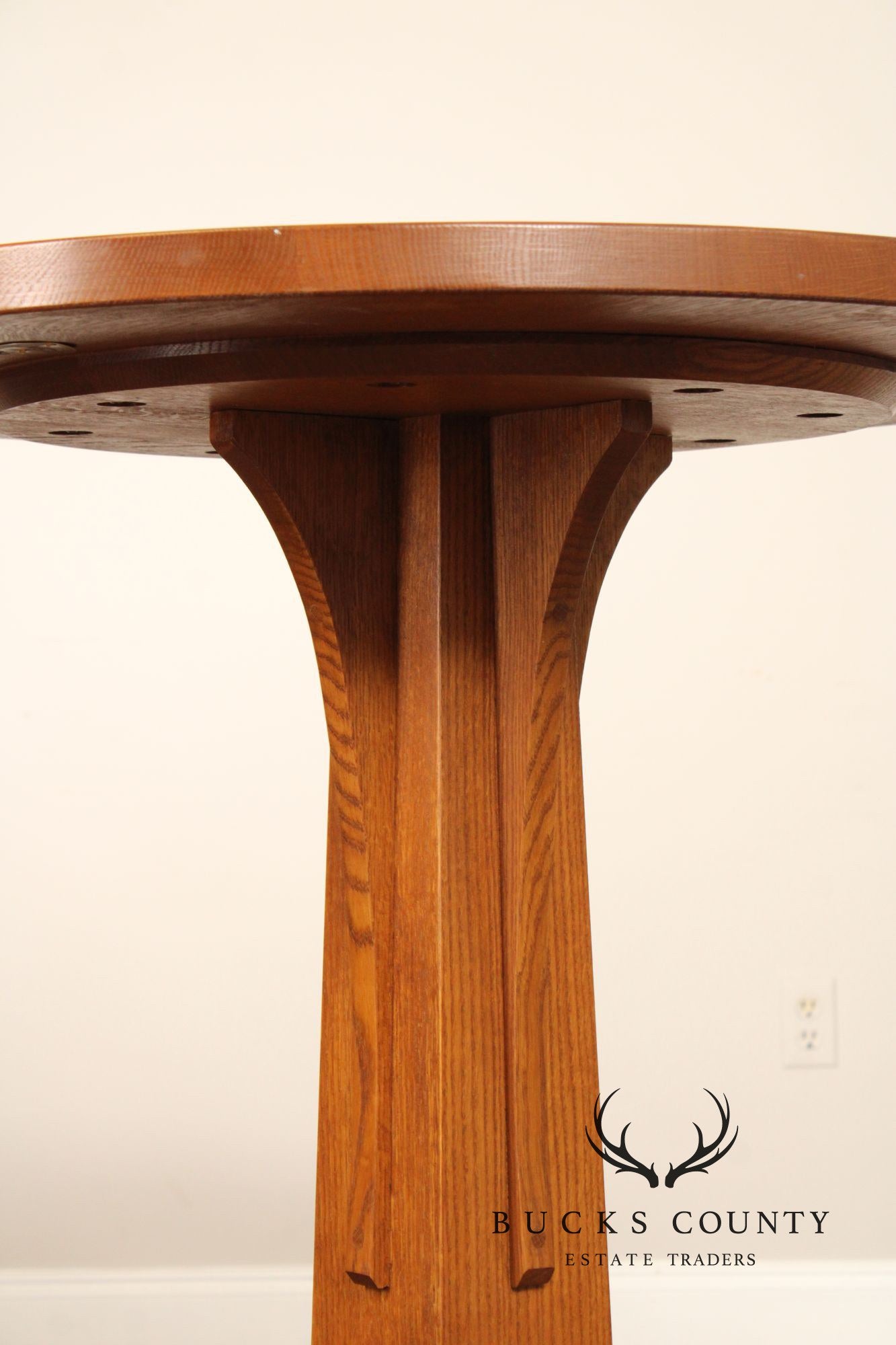 Stickley Mission Collection Oak Bistro Table