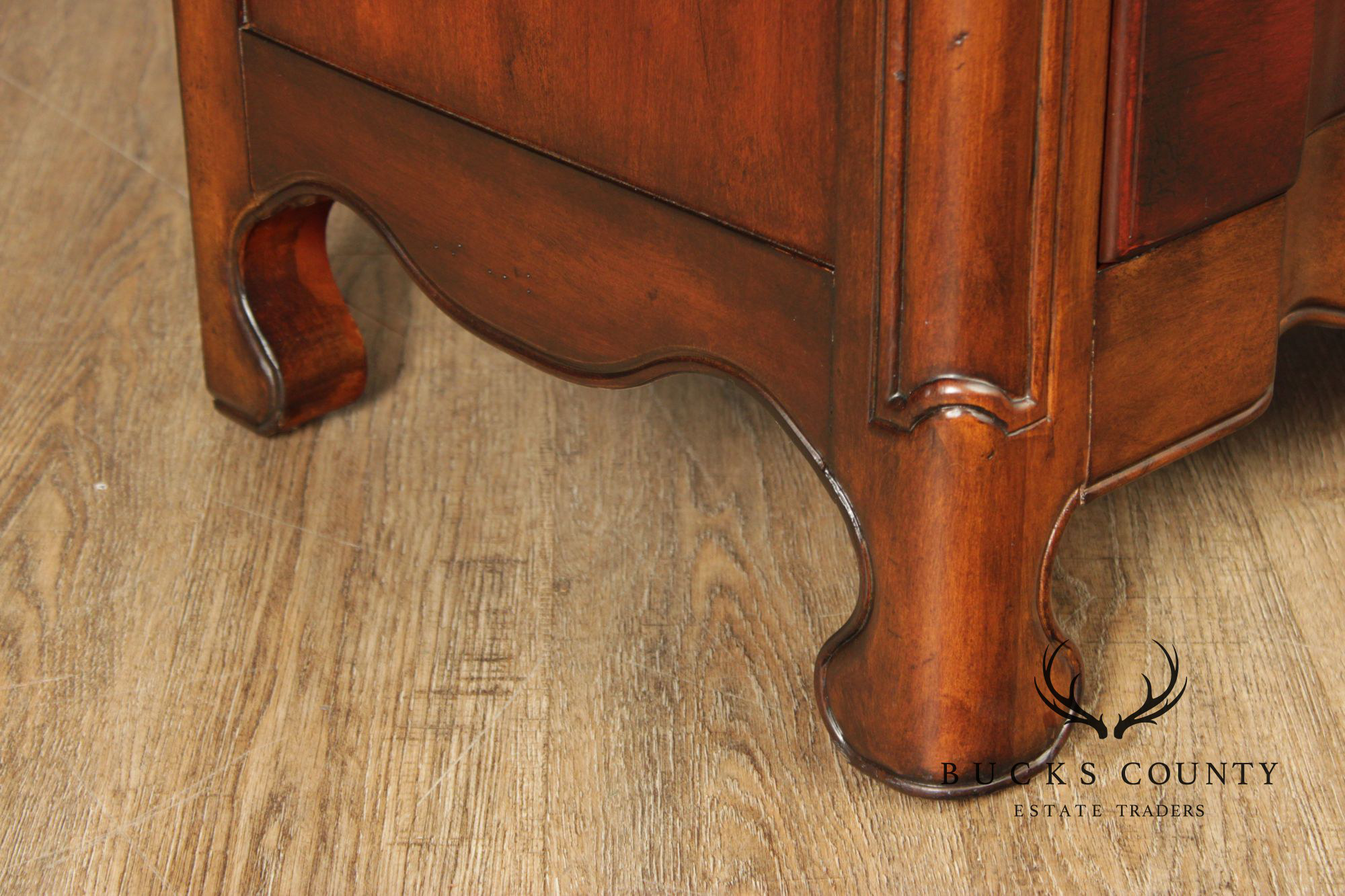 Hooker Furniture Paint Decorated Serpentine Chest