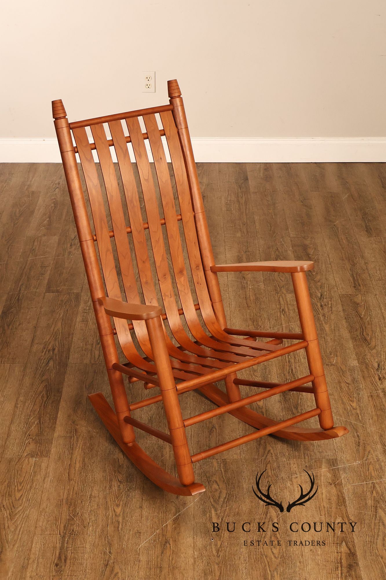 Douglas Starry Hand Crafted Shaker Style Cherry Rocker