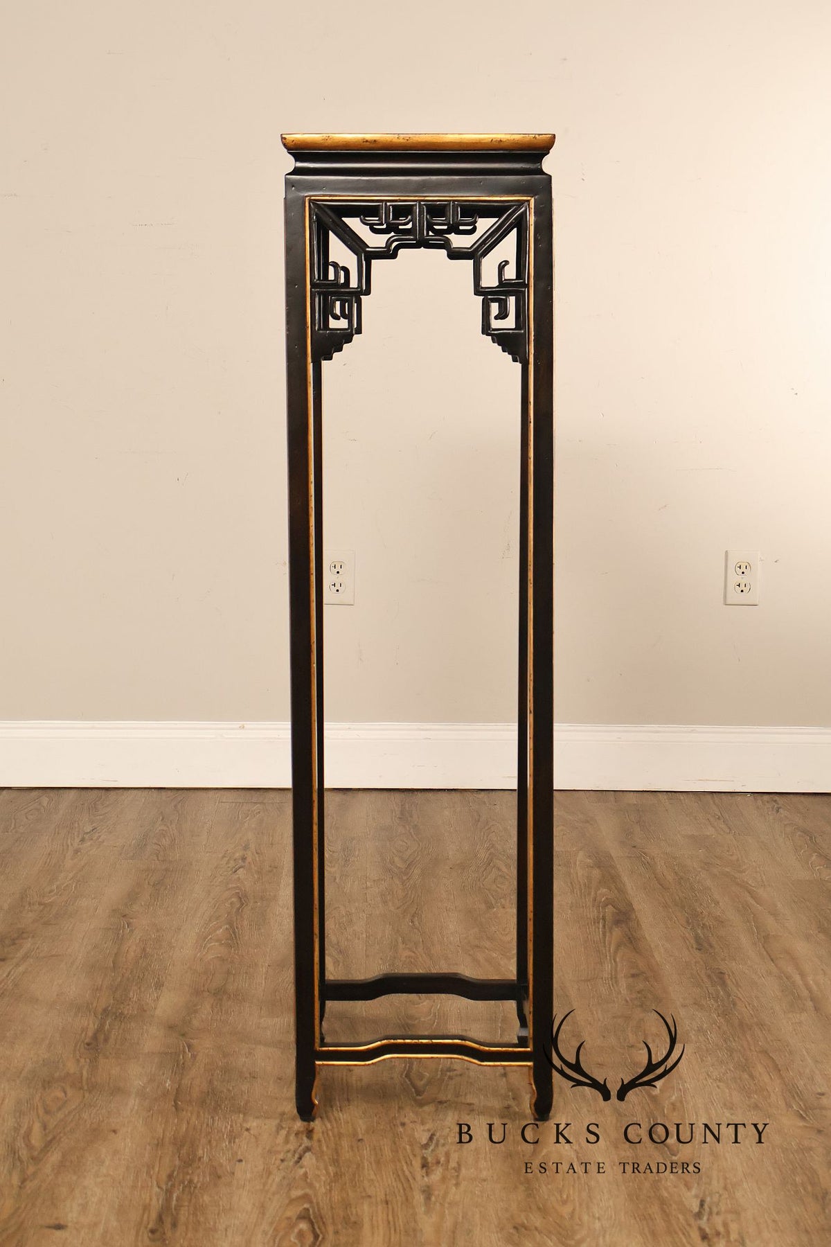 John-Richard 'European Crossroads' Chinoiserie Pedestal