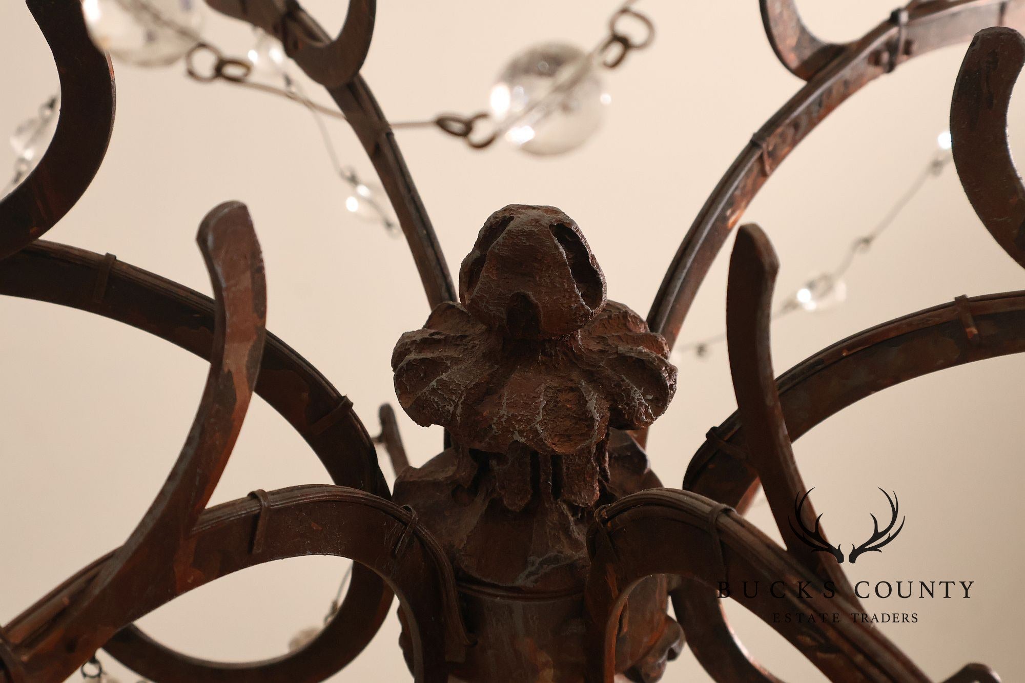 Niermann Weeks Avignon Iron Chandelier