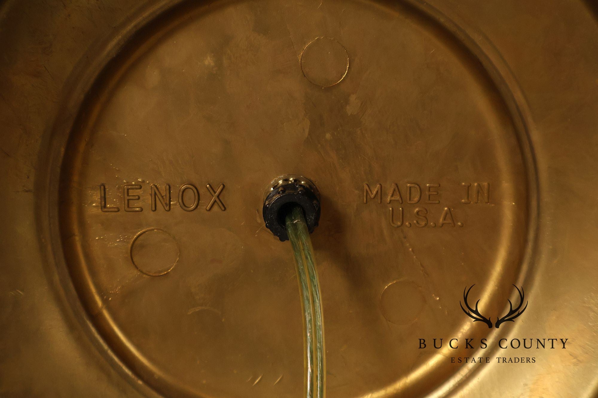 Vintage Lenox Porcelain Urn Table Lamp