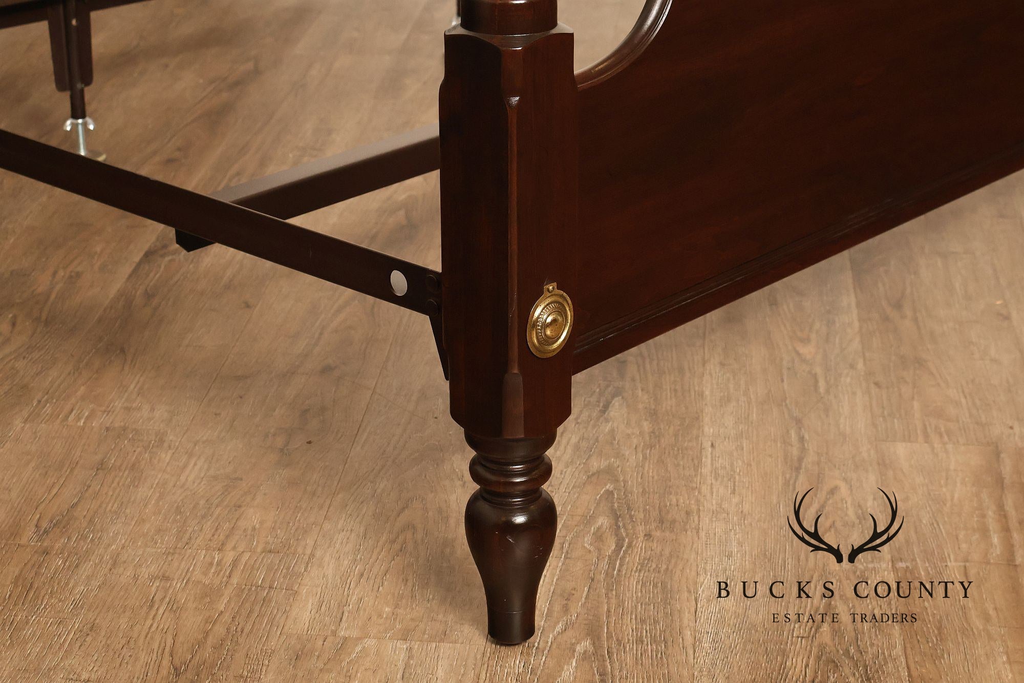 Ethan Allen 'Georgian Court' Queen Cherry Poster Bed