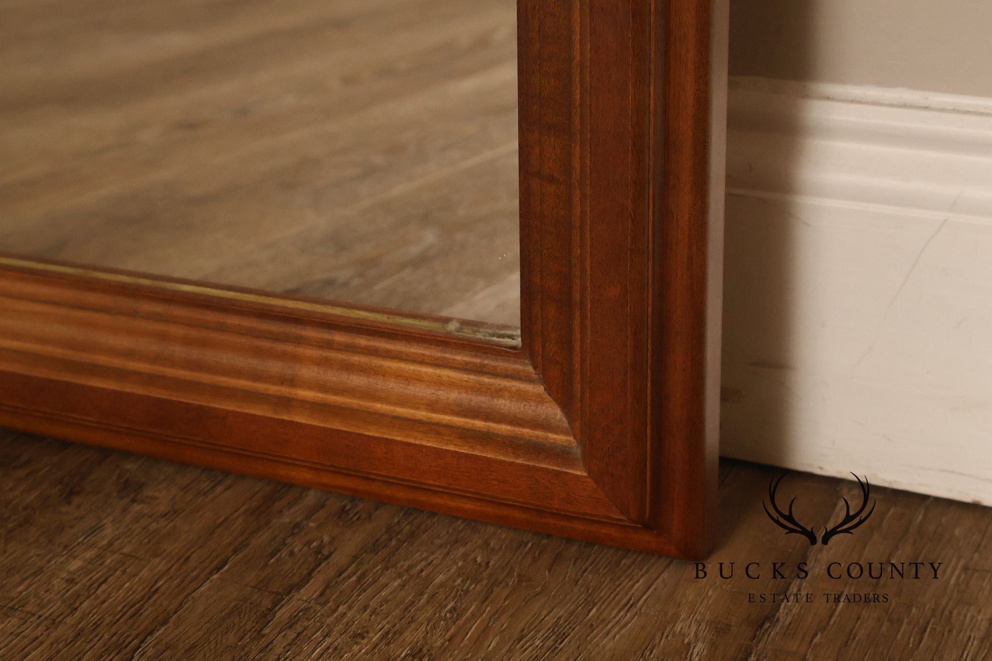 HPL Mobilier Wood Framed Dresser Mirror