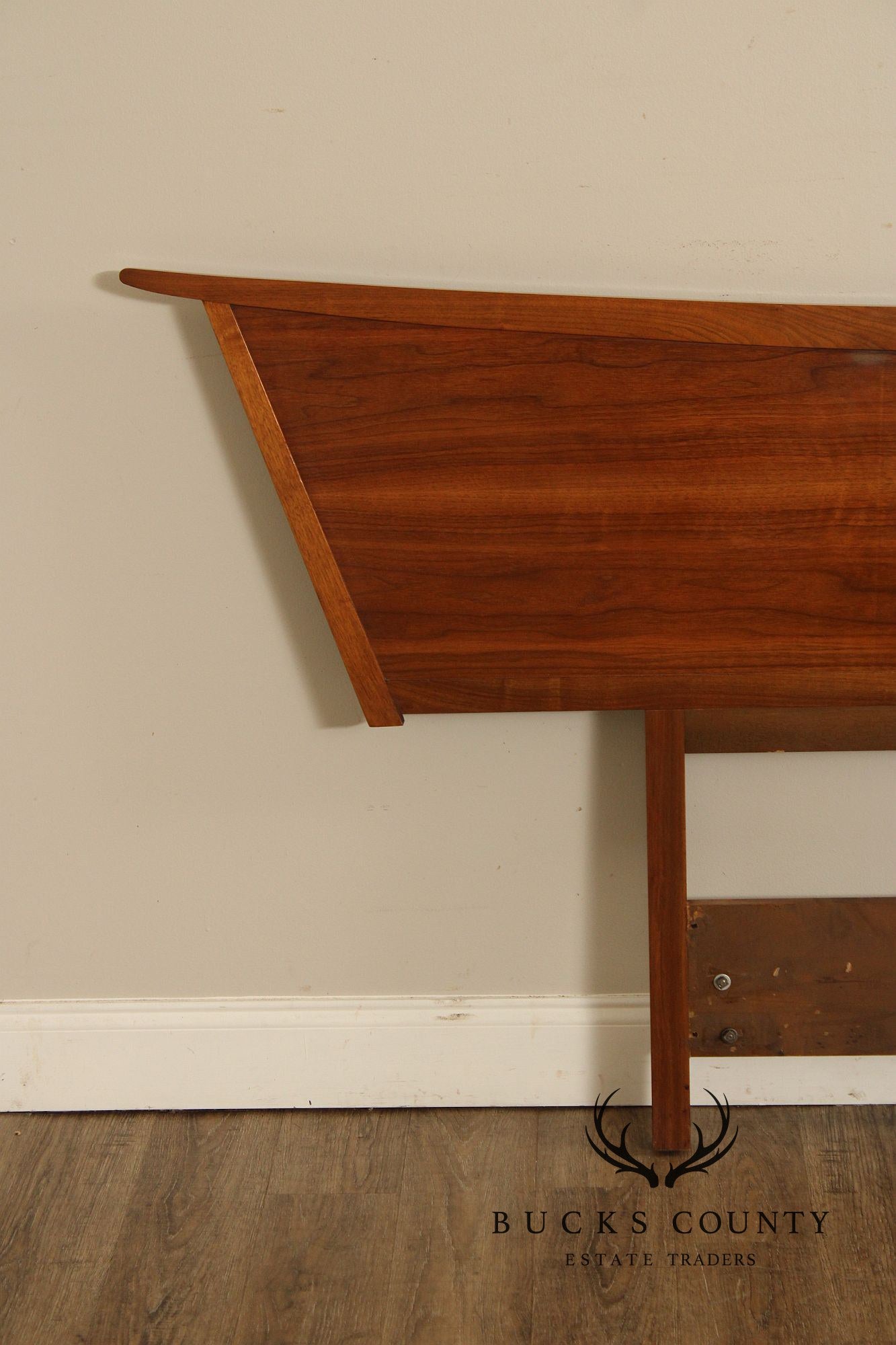 George Nakashima For Widdicomb 'Origins' King Size Walnut Headboard