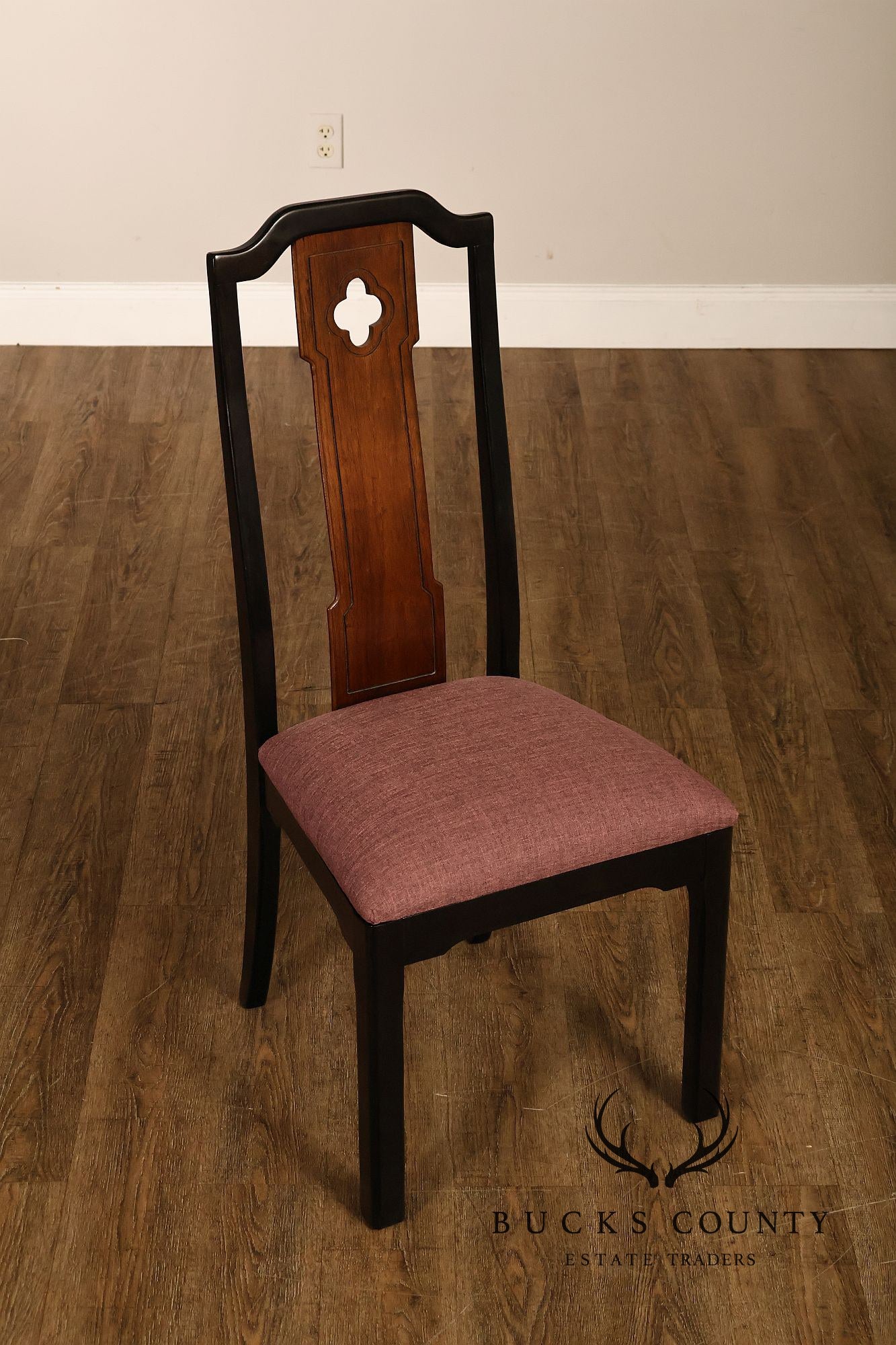 Thomasville Embassy Set Of 6 Chinoiserie Asian Inspired Dining Chairs