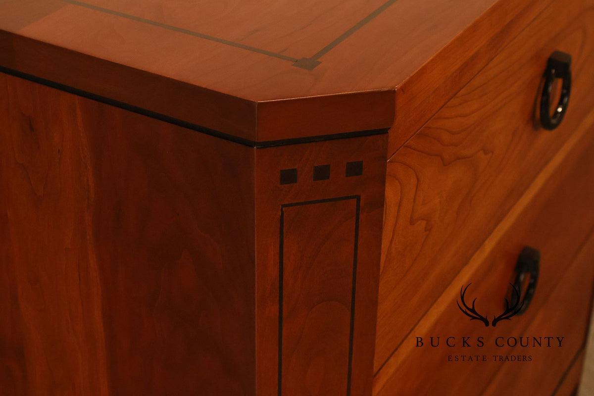 Stickley 21st Century Collection Cherry Three-Drawer Nightstand