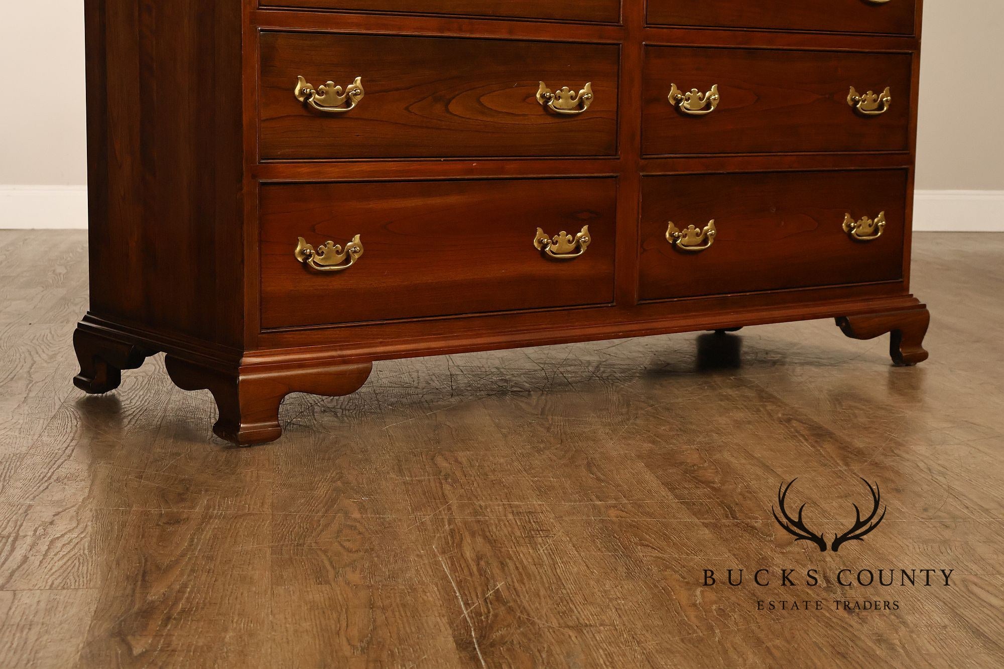 Stickley Traditional Style Cherry Double Dresser