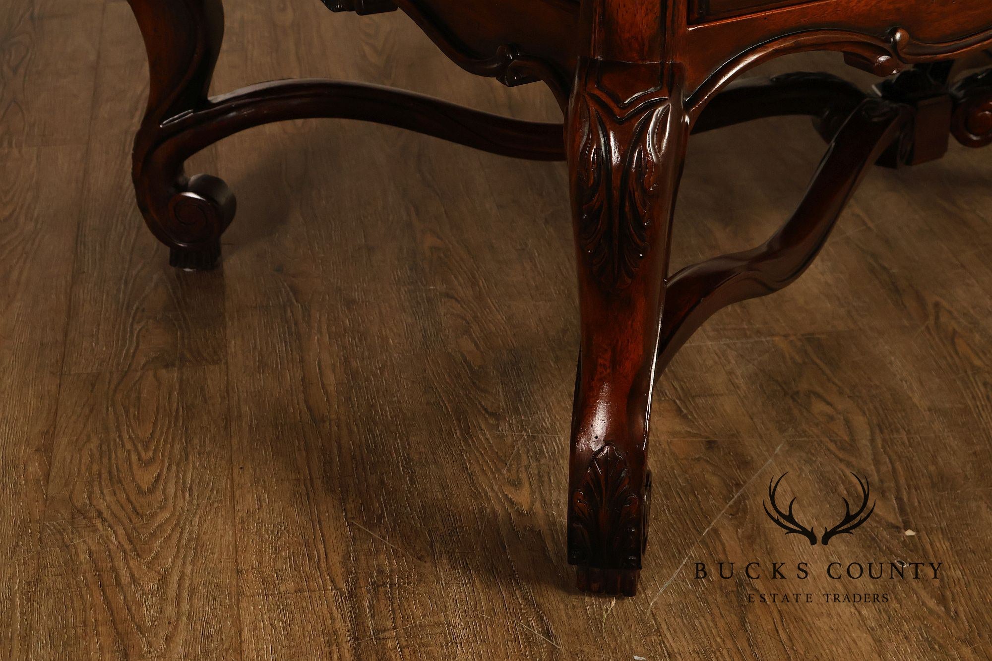 Henredon Carlyle Collection Louis XV Style Marble Top Cocktail Table