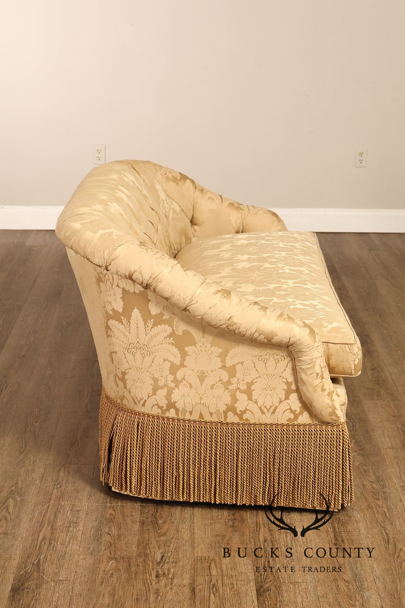 TRS Furniture Button-Tufted Upholstered Sofa