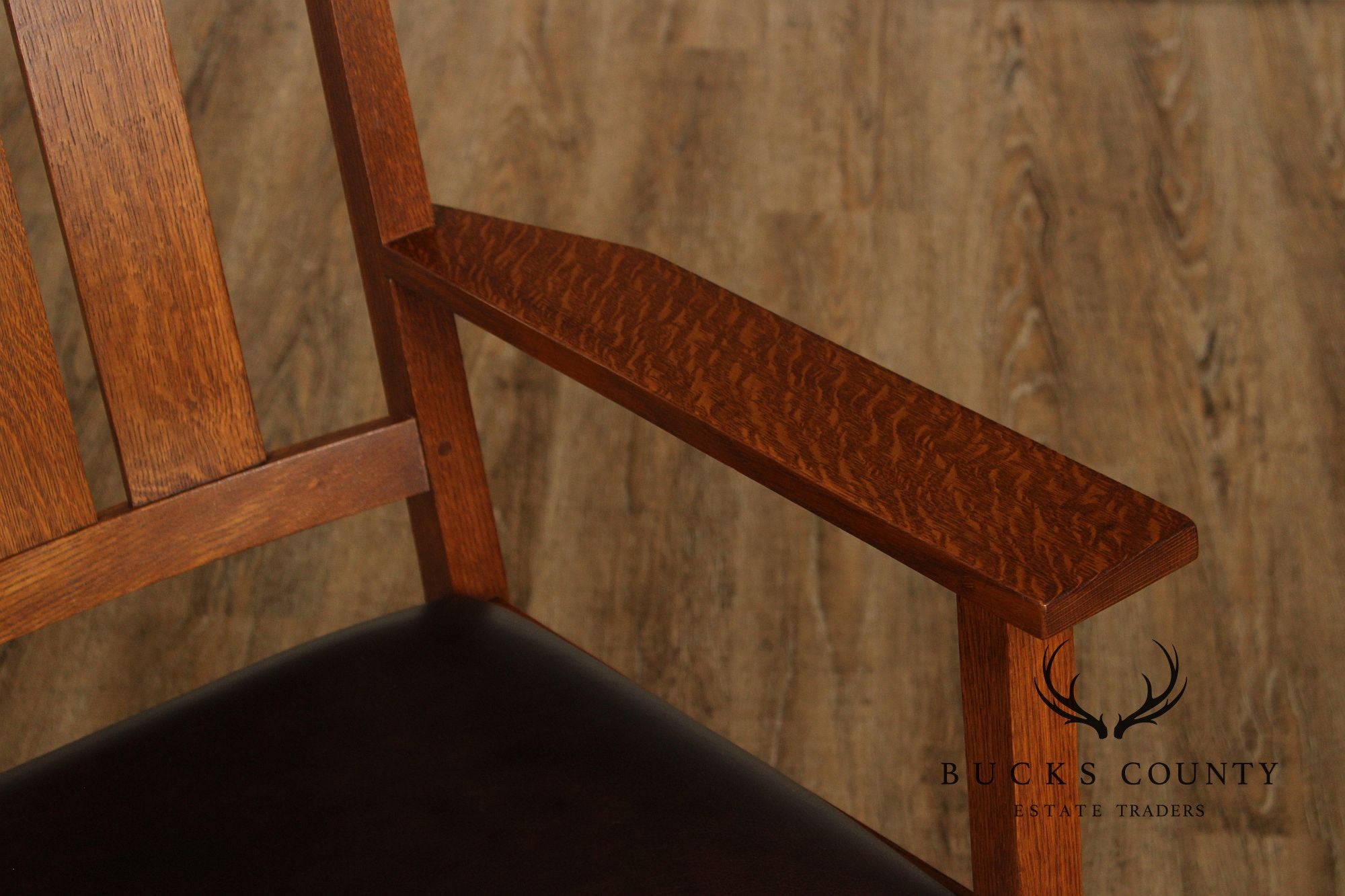 Stickley Mission Collection Harvey Ellis Oak Rocking Chair