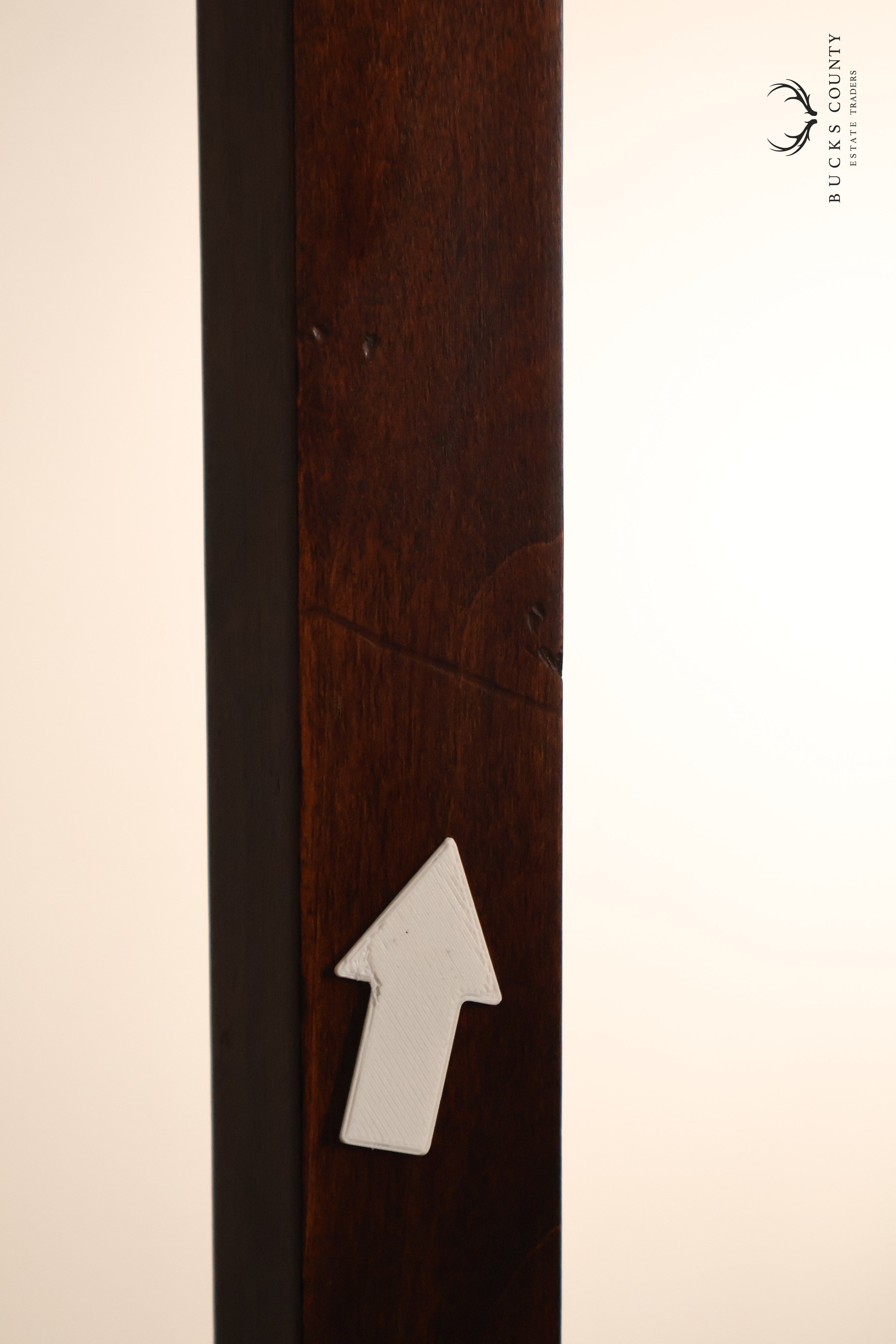 Antique Mission Style Double Sided Coat Rack