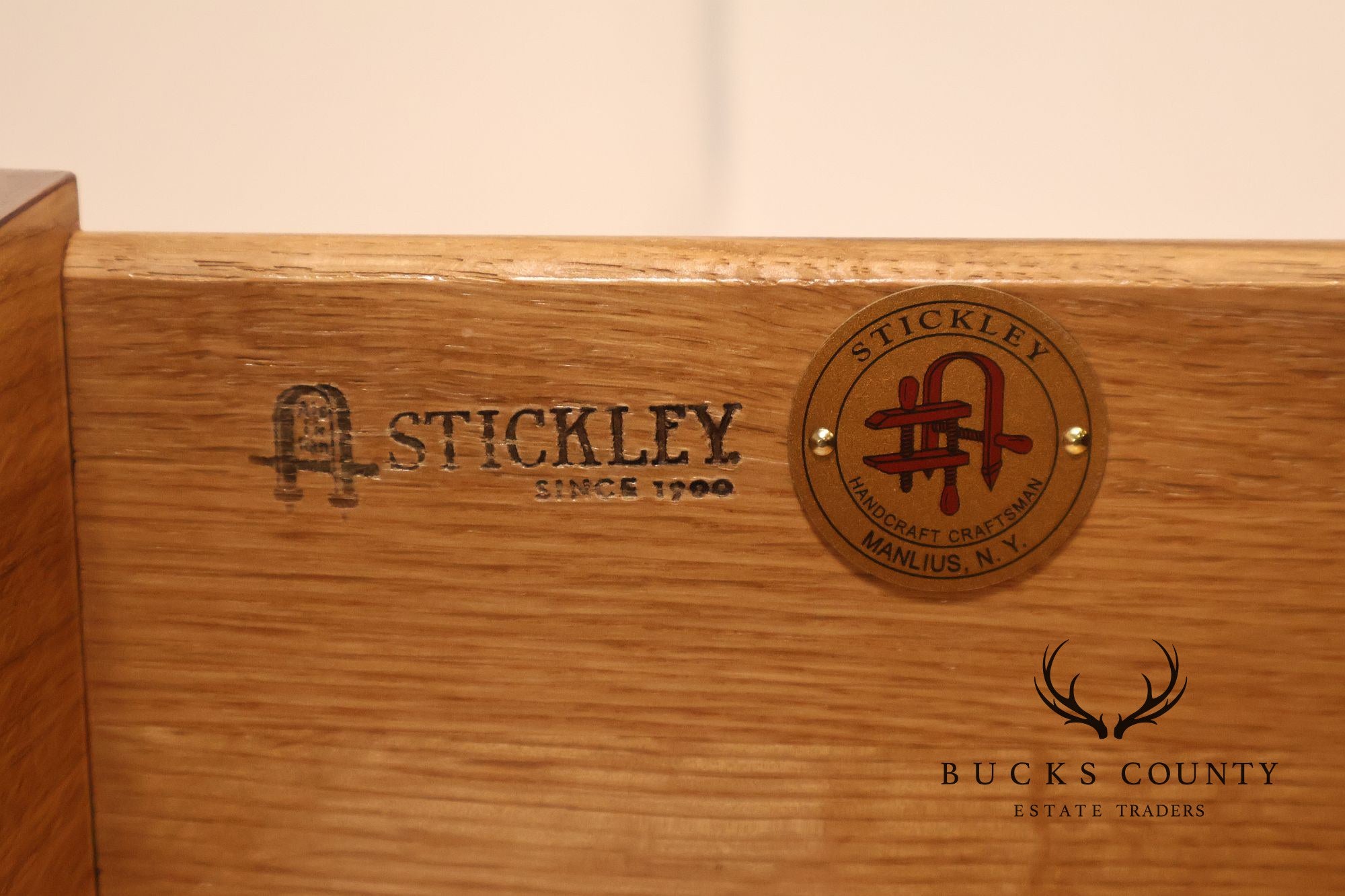 Stickley Mission Collection Oak Three-Drawer Chest