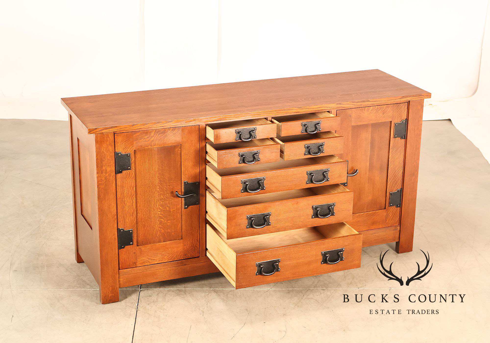 Stickley Syracuse Mission Collection Syracuse  Oak Sideboard
