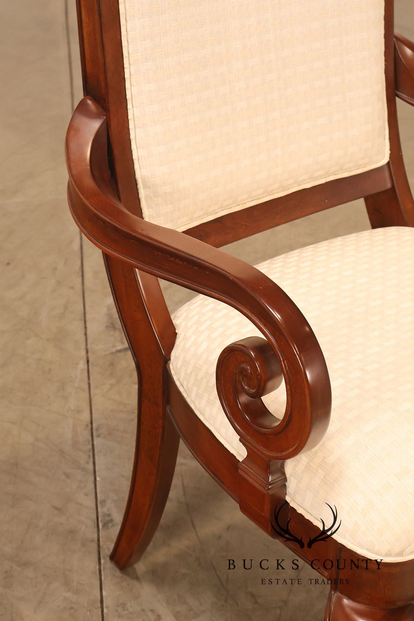 Pennsylvania House Set Of Eight French Style Dining Chairs