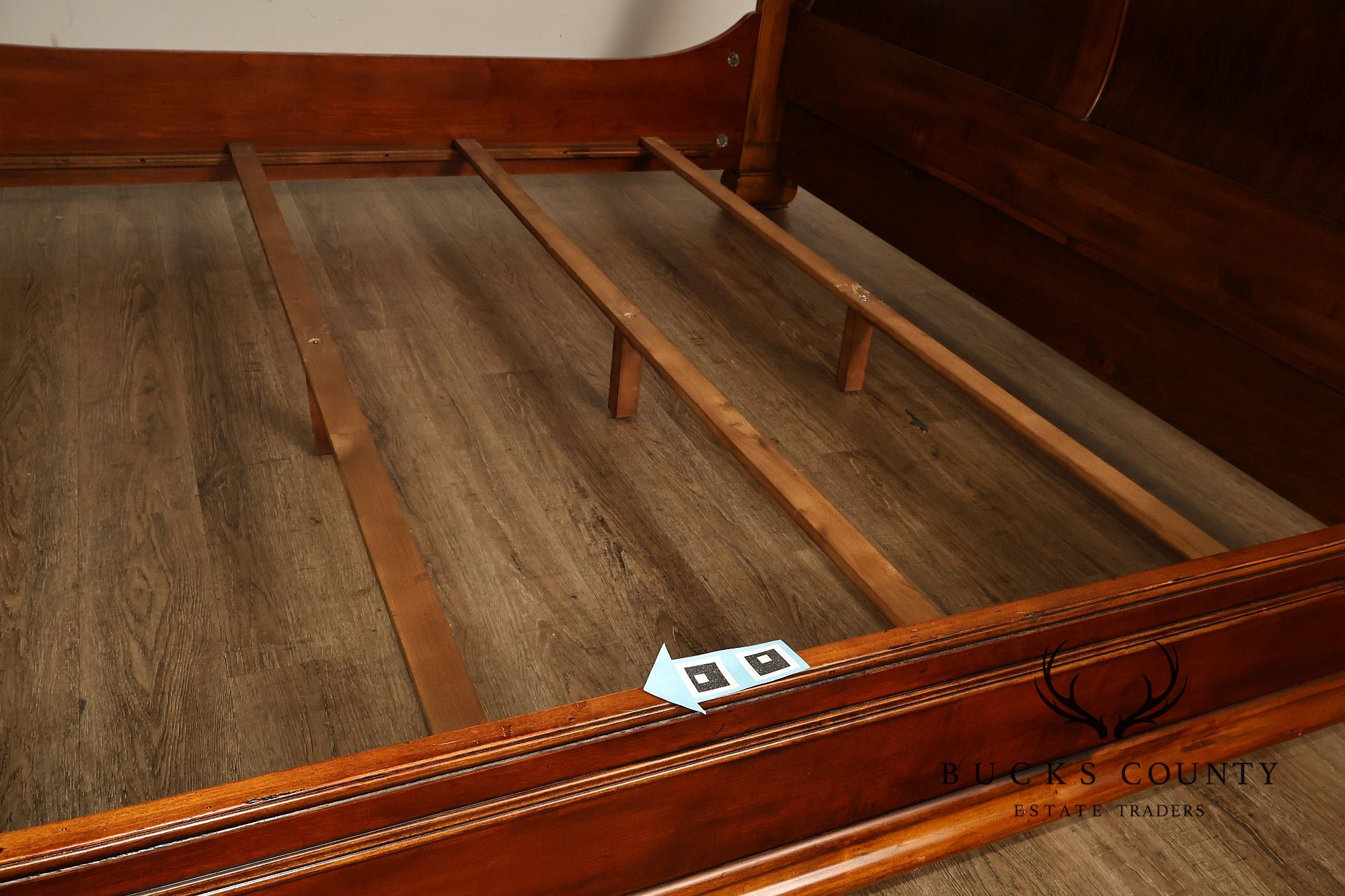 Ethan Allen Tuscany Collection King Size Sleigh Bed
