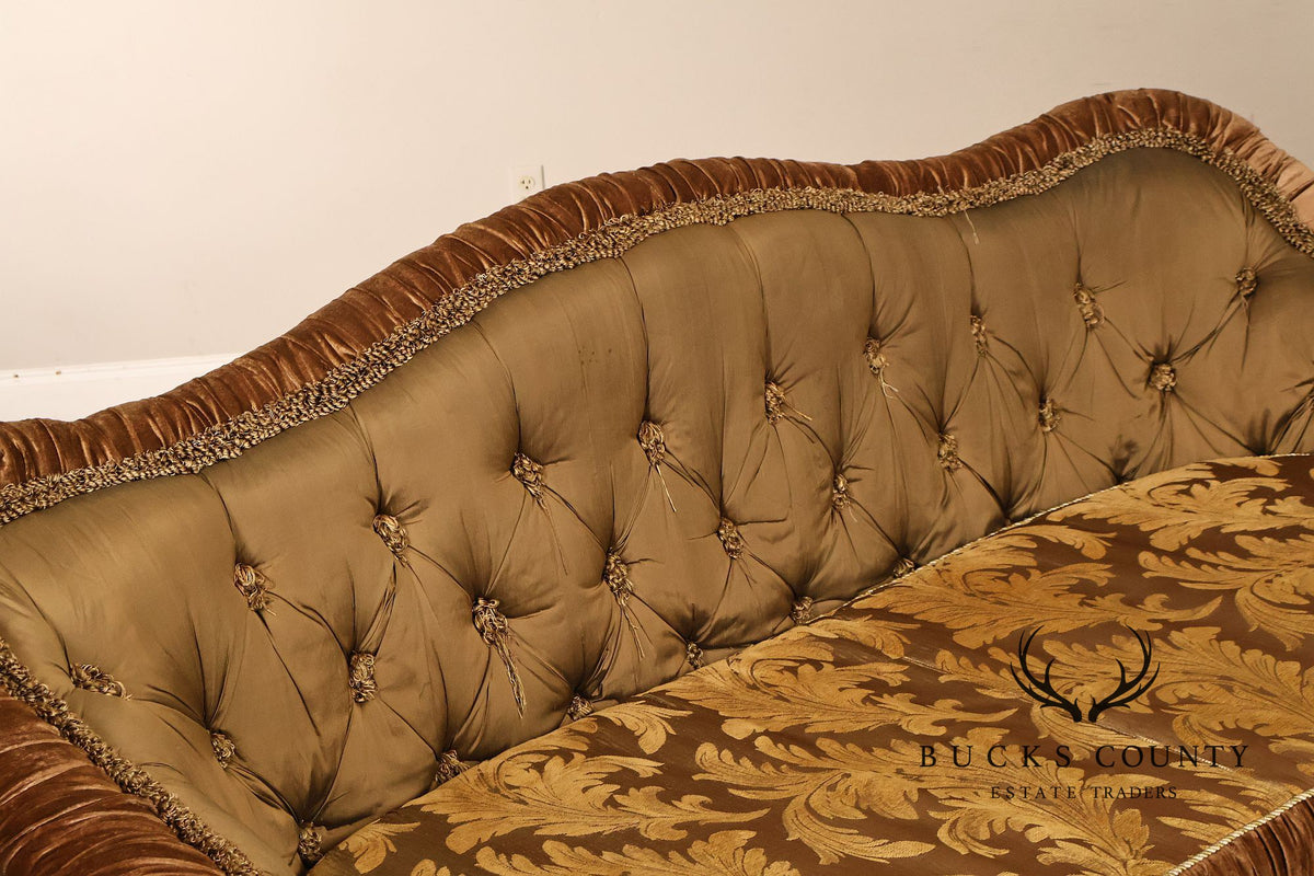 Italian Renaissance Style Upholstered Sofa