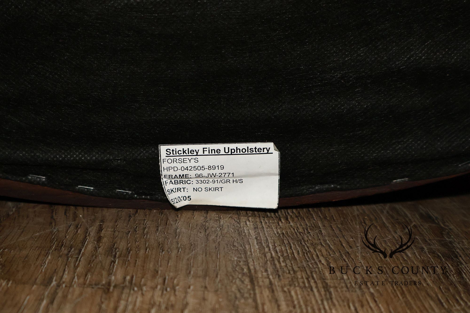 John Widdicomb High Back Upholstered Lounge Chair