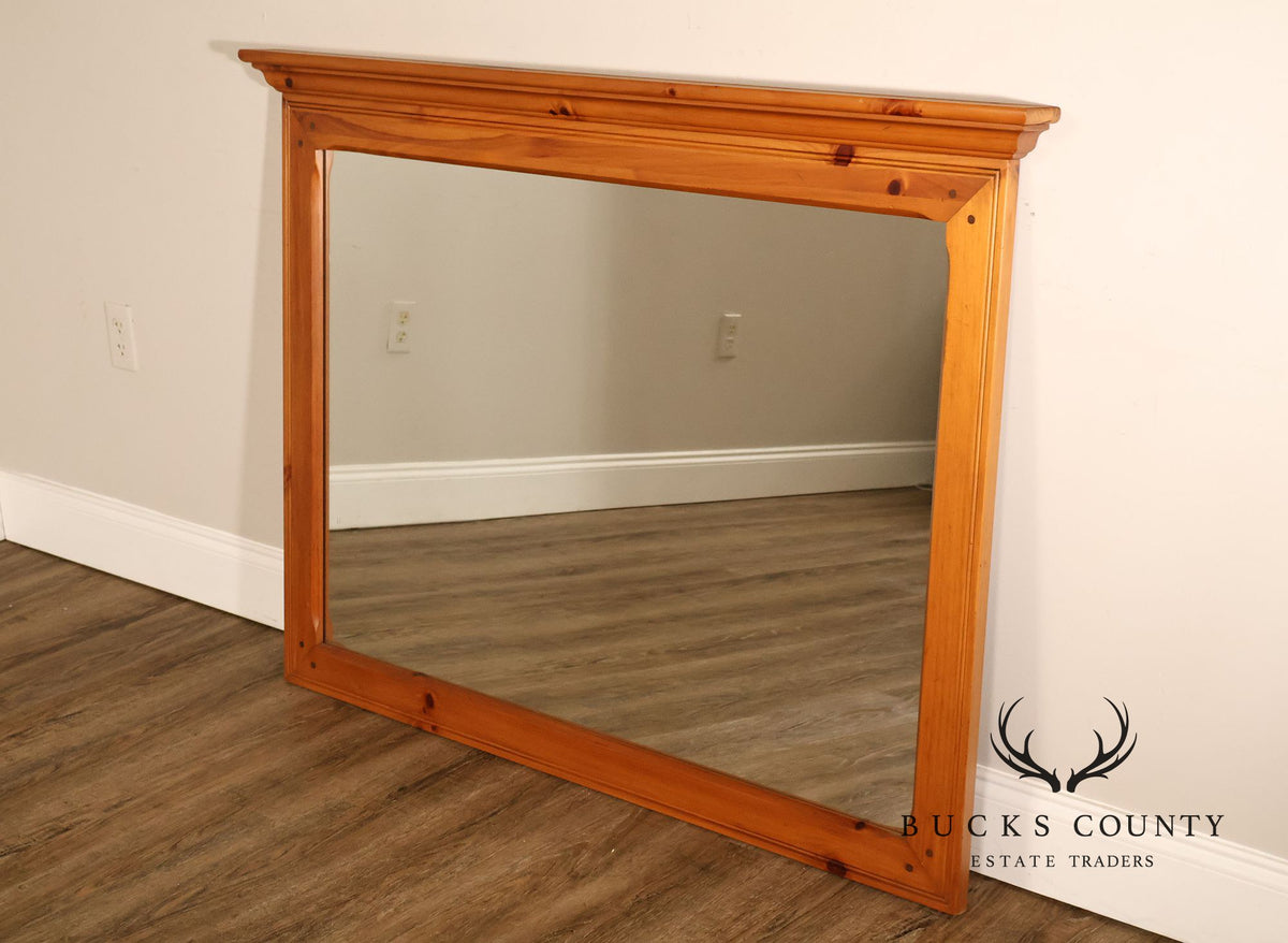 Ethan Allen Pine Dresser Mirror