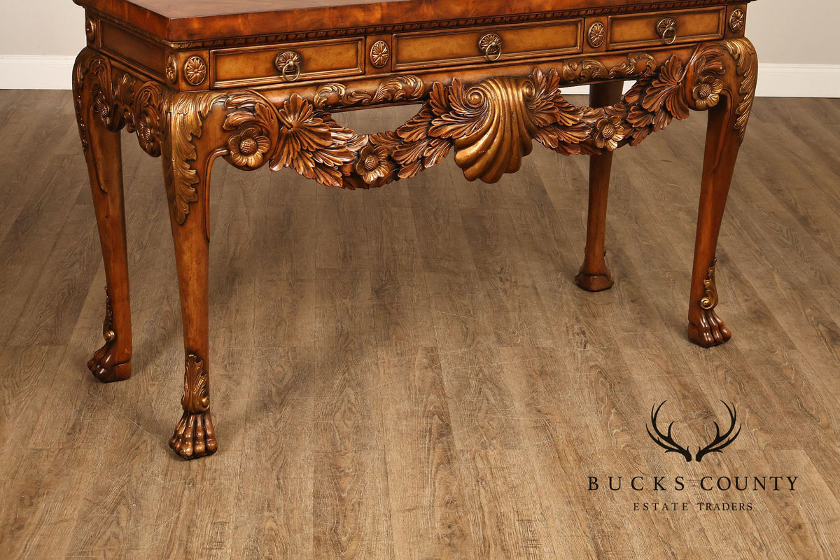 Theodore Alexander Althorp Mahogany George III Style Console Table