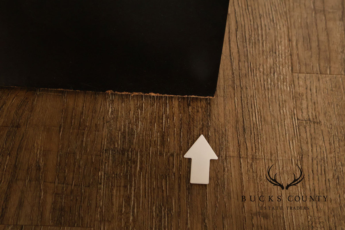 Modern Black Lacquer Bench or Console