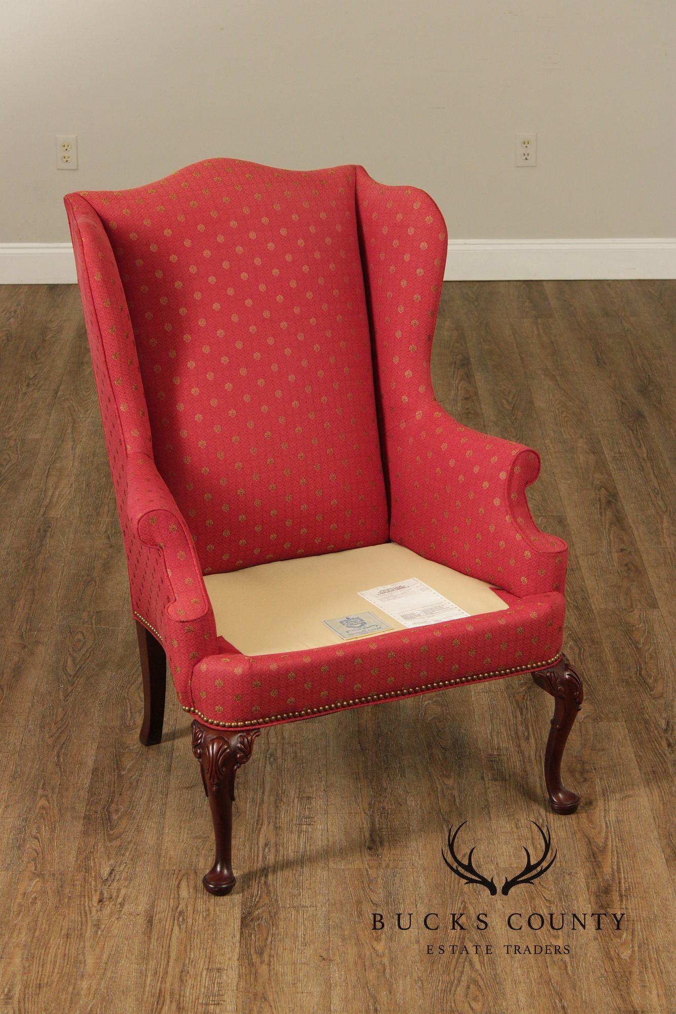 Hickory Chair 'Historical James River Plantations' Pair of Wing Chairs