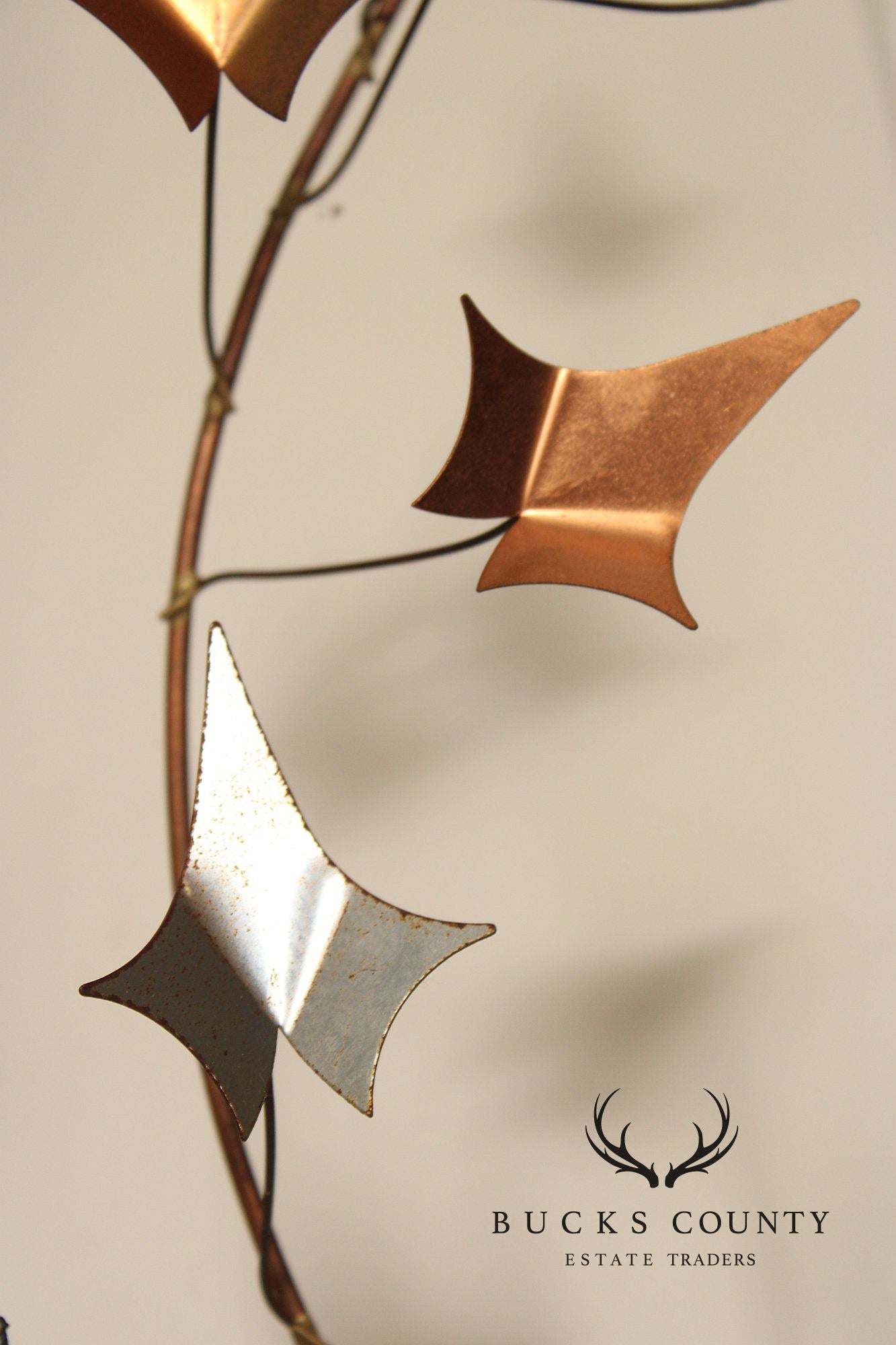 Curtis Jere Brutalist Wall Sculpture, Autumn Leaves