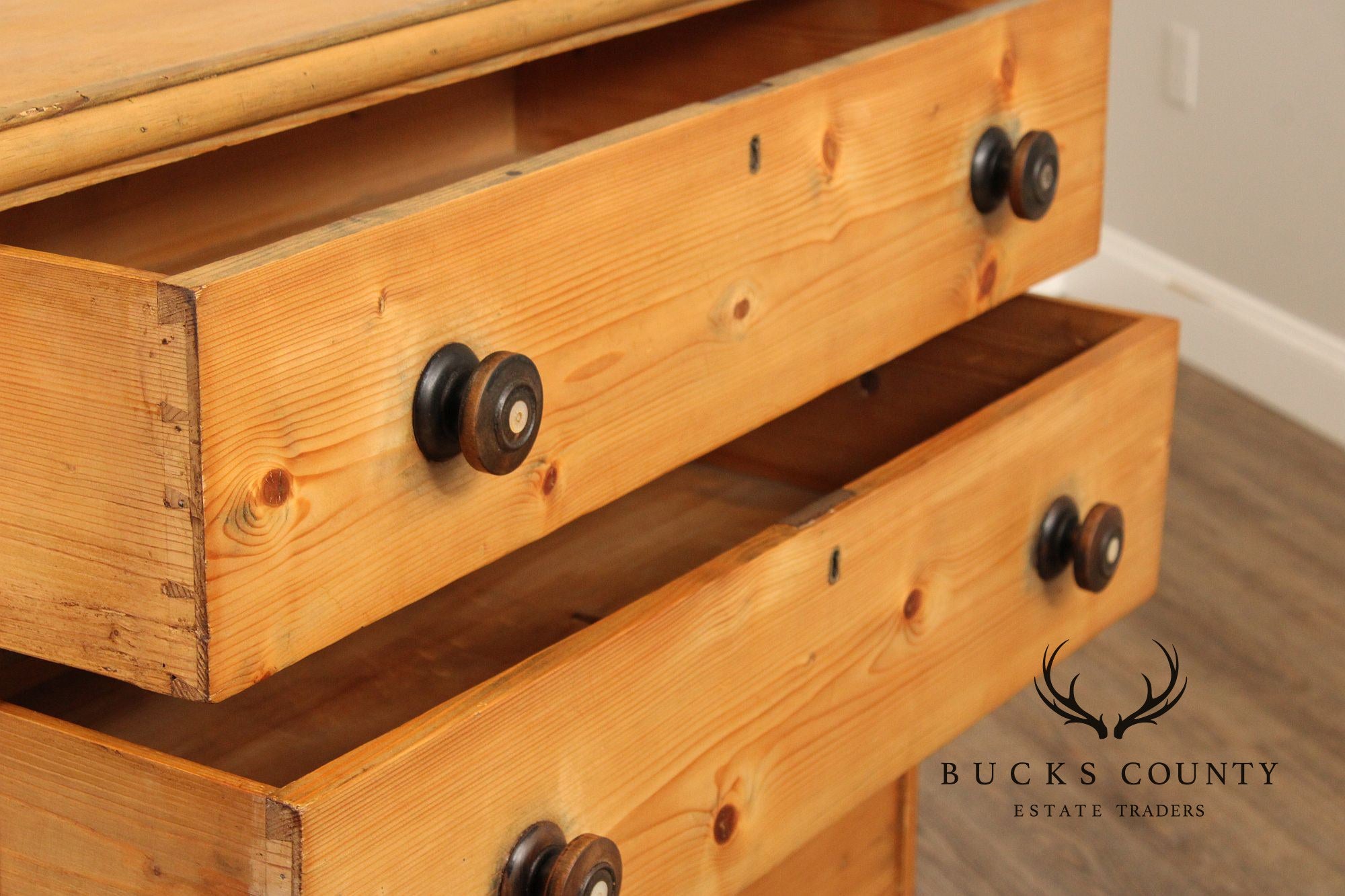 Antique English Pine Chest of Drawers