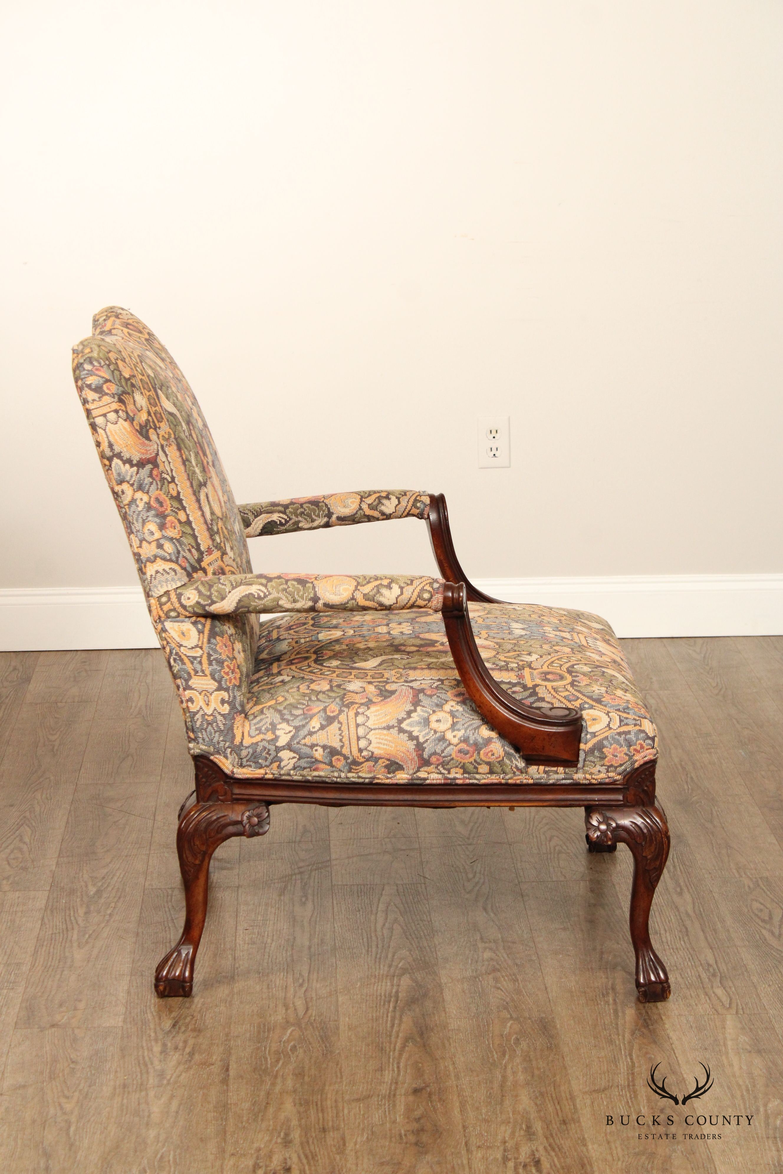 Woodmark Originals Georgian Style Mahogany Armchair