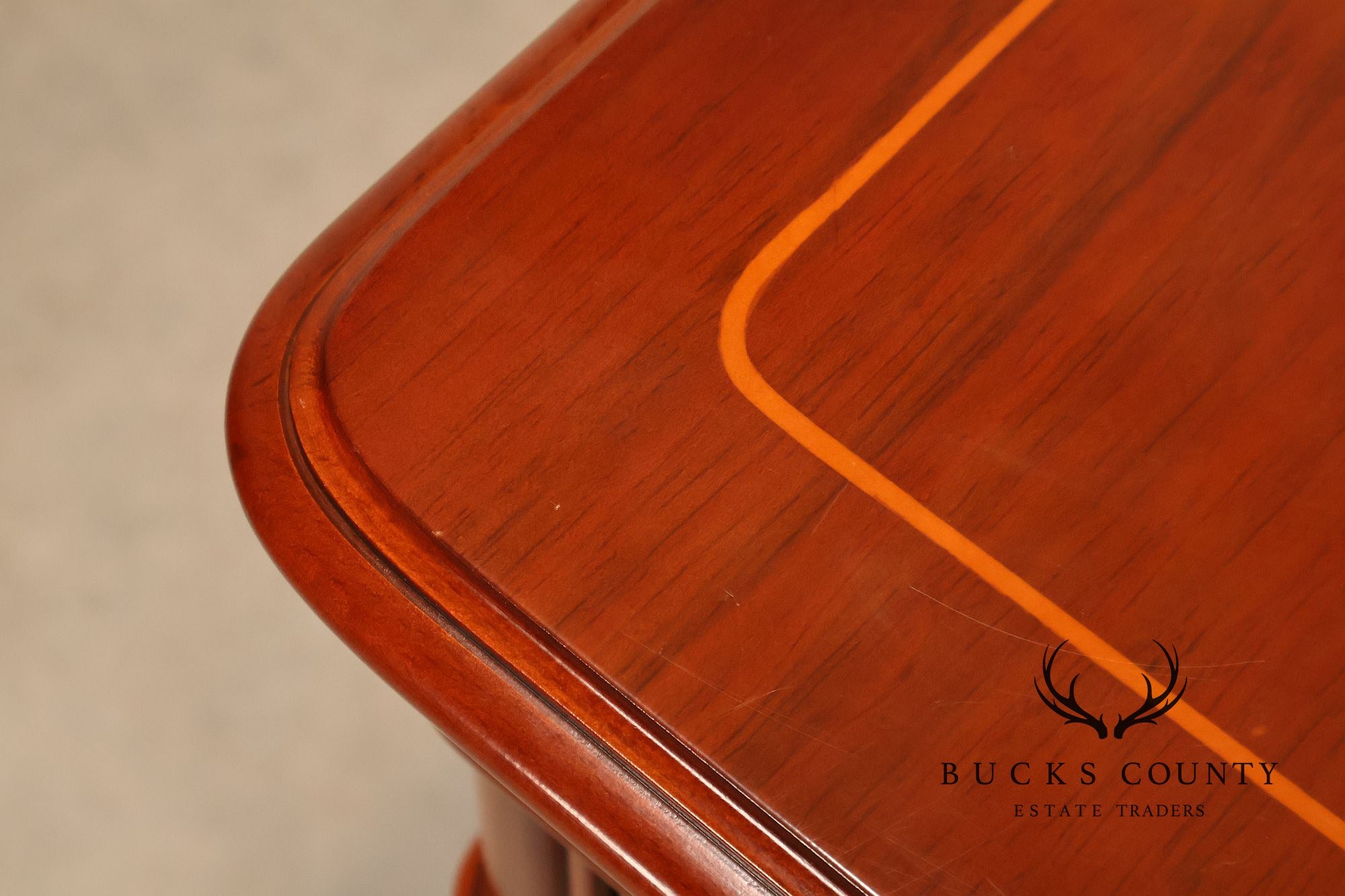 Edwardian Style Inlaid Mahogany Chest of Drawers