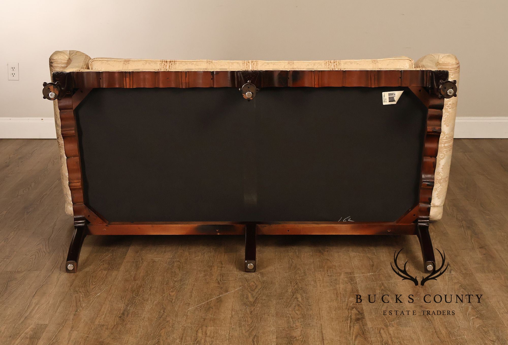 Century Furniture Chippendale Style Pair of Mahogany Sofas