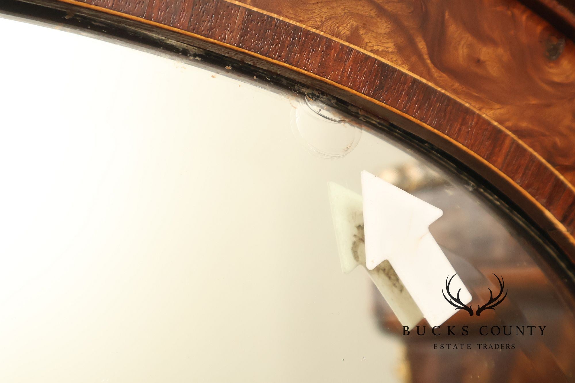 French Belle Époque Art Nouveau Burled Walnut Marble Top Sideboard With Display Cabinets