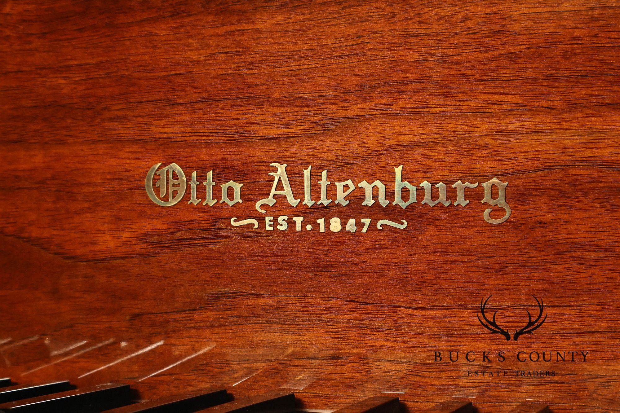 Otto Altenburg Rosewood Baby Grand Piano With Matching Duet Bench