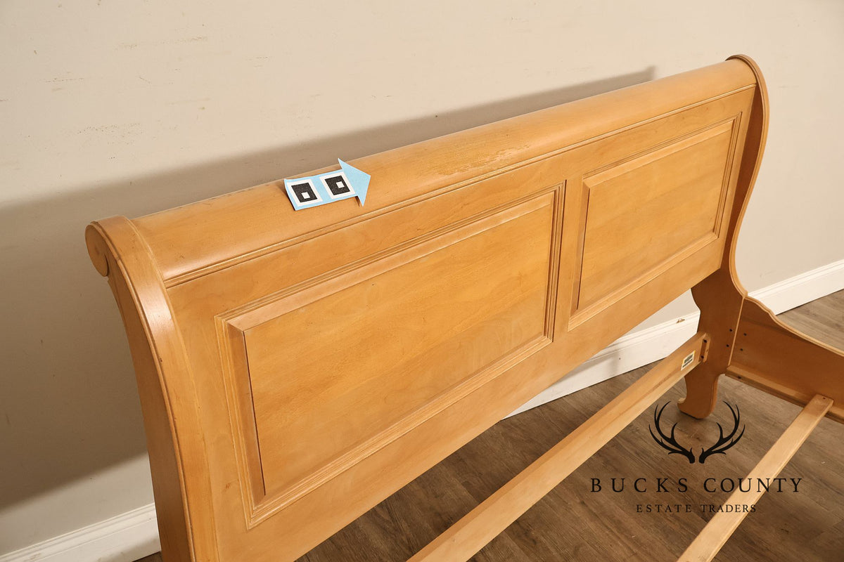 Ethan Allen 'Country French' Queen Sleigh Bed