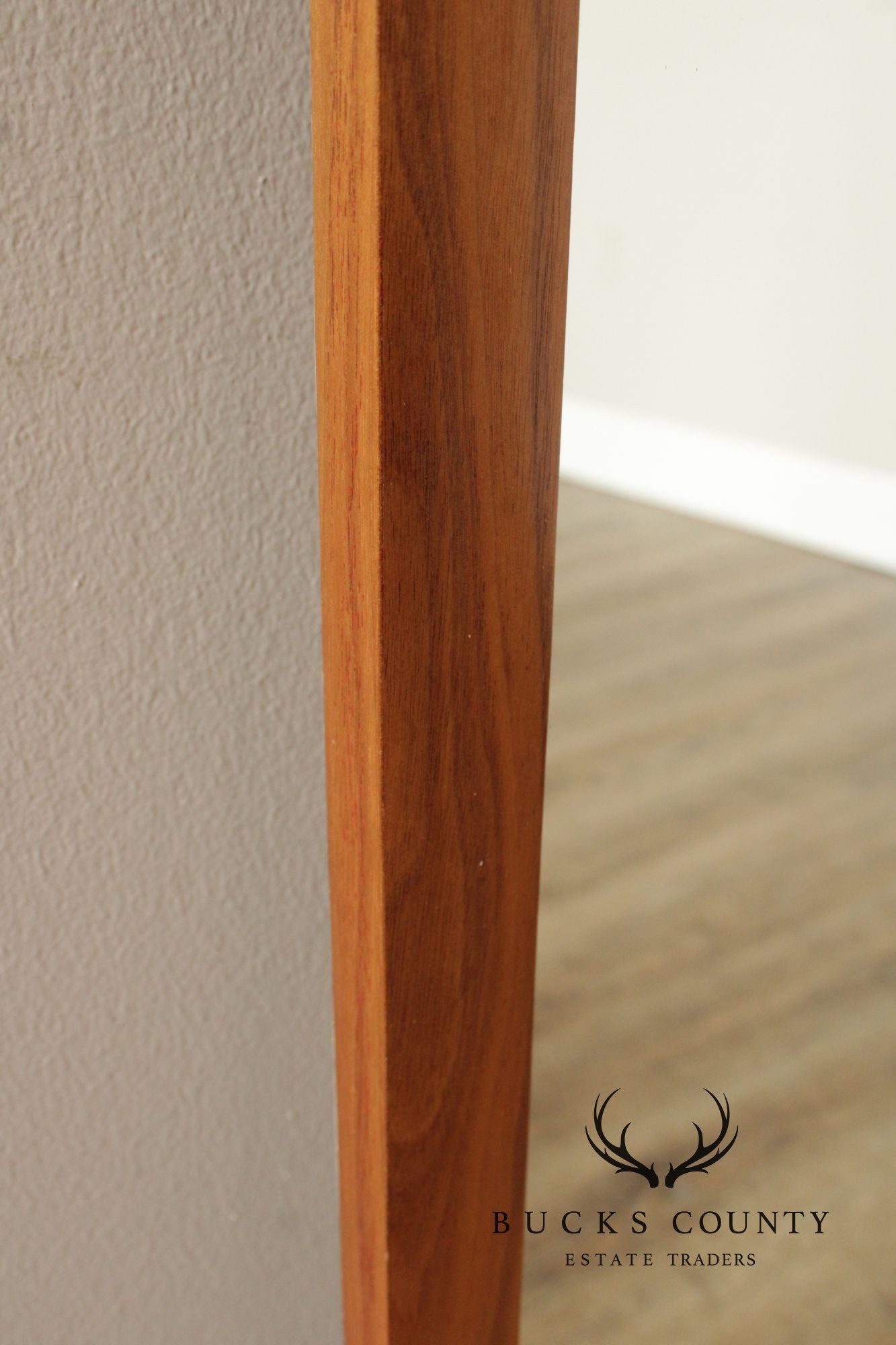 Mid Century Modern Walnut Wall Mirror