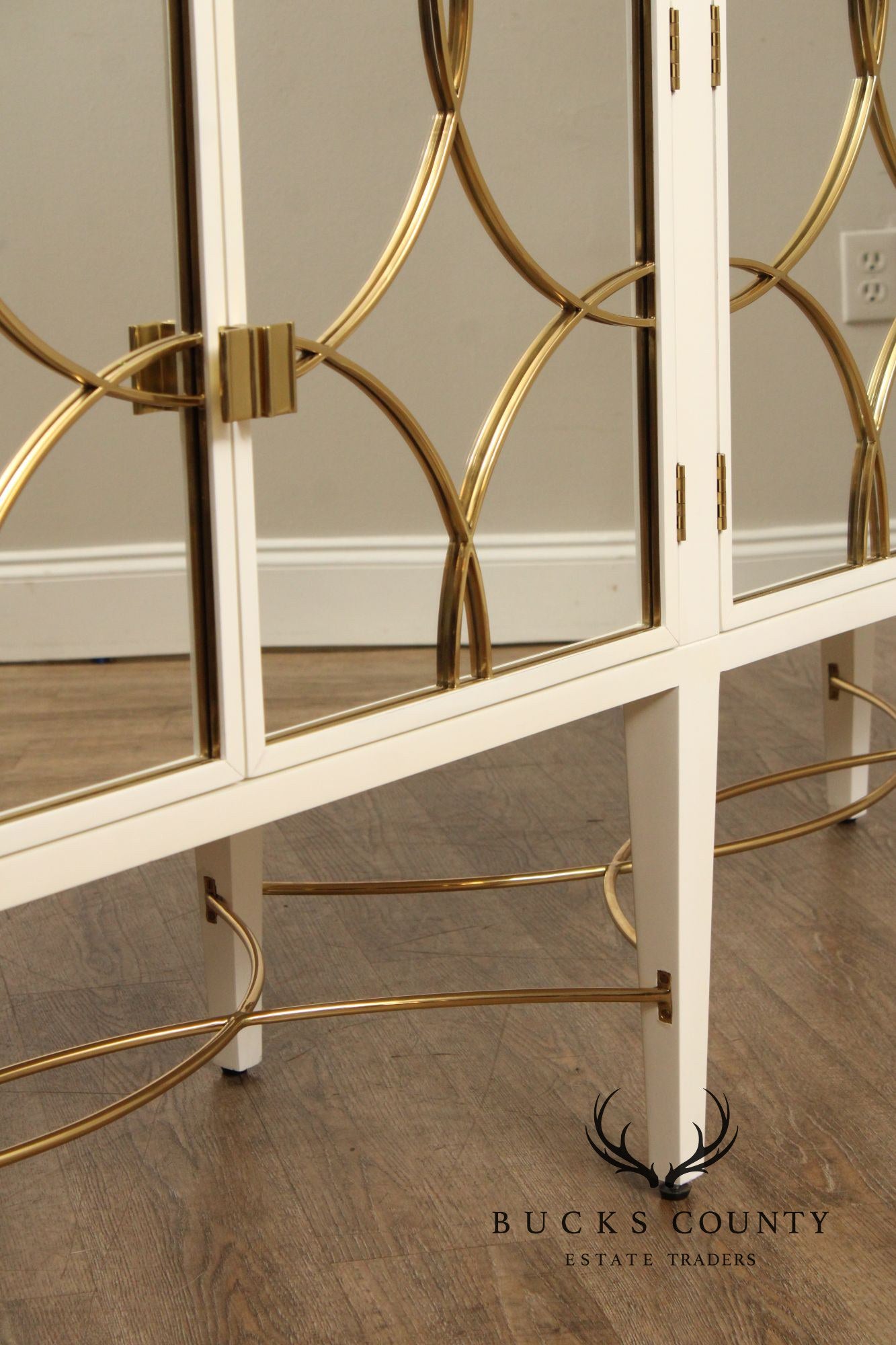 Alden Parkes 'Hancock' Mirrored Buffet Sideboard