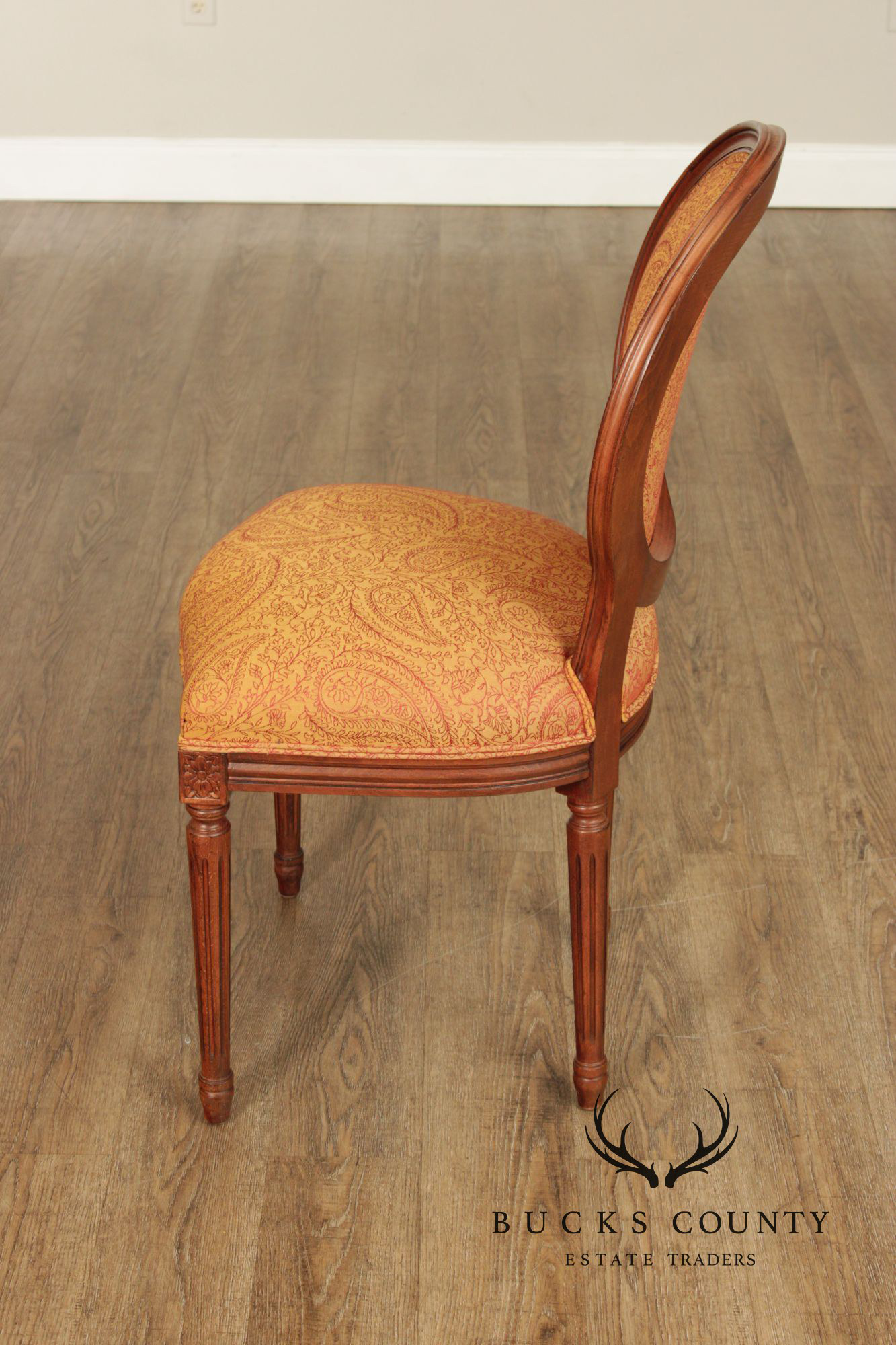 Ethan Allen French Louis XVI Style Pair of Side Chairs