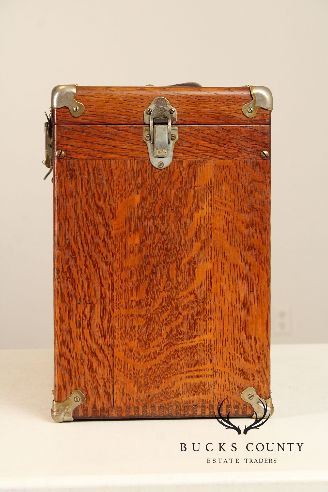 Vintage Oak Union Machinist's Tool Chest