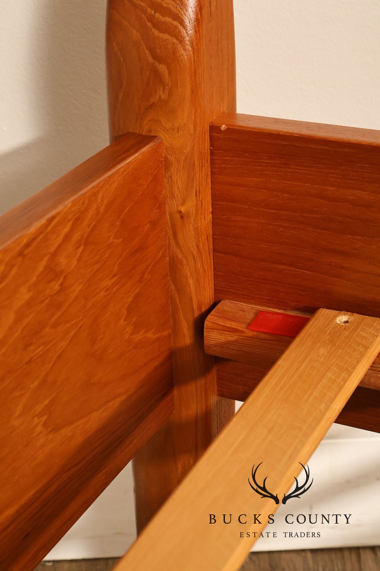 Jespersen Danish Modern Teak Queen Bed Frame