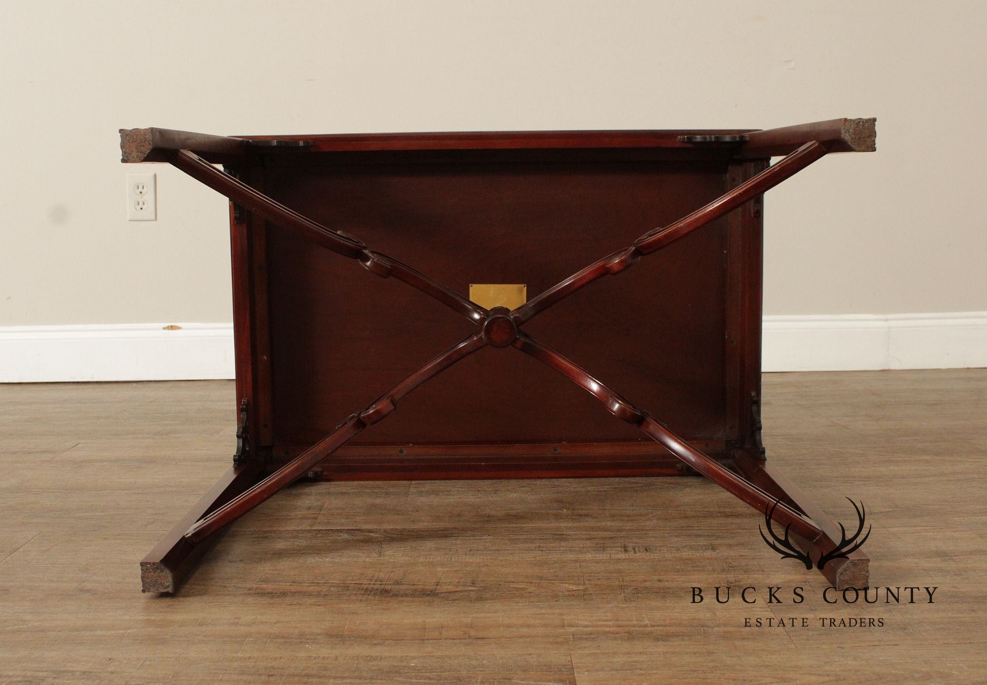 Sutton Century Reproductions Chippendale Style Mahogany Tea Table